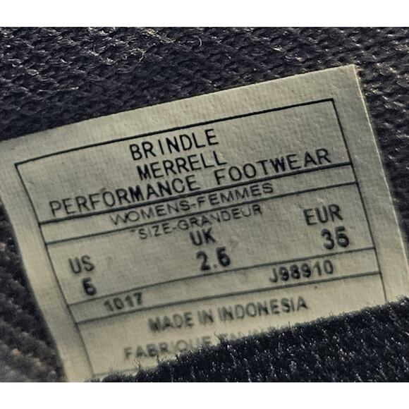 MERRELL Women's 5 M Encore Kassie Brindle Mules Shoes Leather Slip On Buckle NEW - Picture 4 of 10